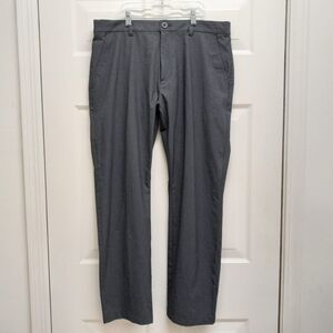 Johnston & Murphy XC4 Performance Stretch Pants 34Wx30L ( Actual 34x29) Gray